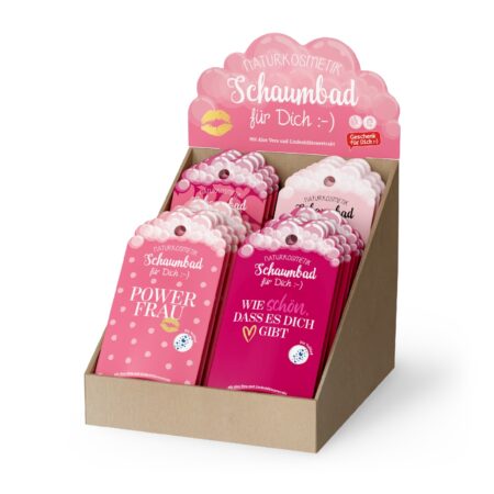 Schaumbad 40ml Auf uns Mädels im Display MIX