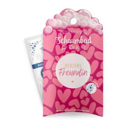 Schaumbad 40ml Auf uns Mädels "Herzensfreundin"