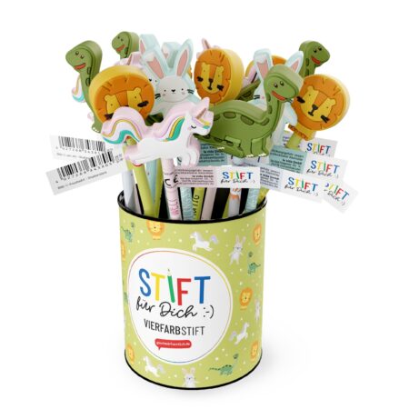 Vierfarbstift Kleine Lieblinge im Display MIX