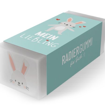 Radiergummi Kleine Lieblinge "Mein Liebling" (Hase)