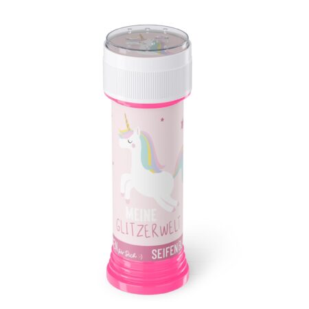 Seifenblasen 60ml Kleine Lieblinge "Meine Glitzerwelt" (Einhorn)