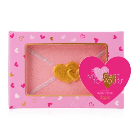 Badefizzer FROM MY HEART TO YOURS in Briefumschlagform, 120g