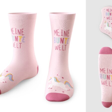 Zaubersocken Kleine Lieblinge "Meine bunte Welt" Gr.29-35