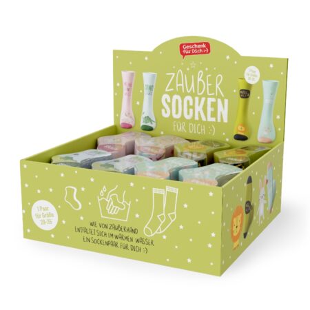 Zaubersocken Kleine Lieblinge im Display MIX Gr.29-35