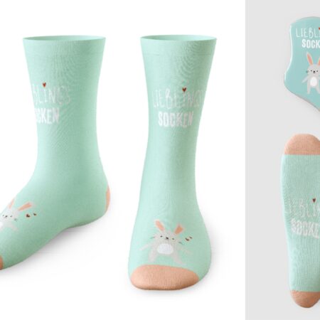 Zaubersocken Kleine Lieblinge "Lieblingssocken" (Hase) Gr.29-35