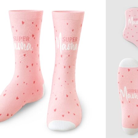 Zaubersocken Für Mama "Super Mama" Gr.36-40