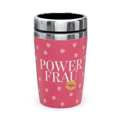 Thermobecher to go 240ml Auf uns Mädels "Powerfrau"