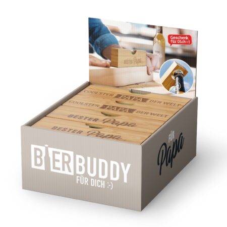 Bierbuddy Für Papa im Display MIX