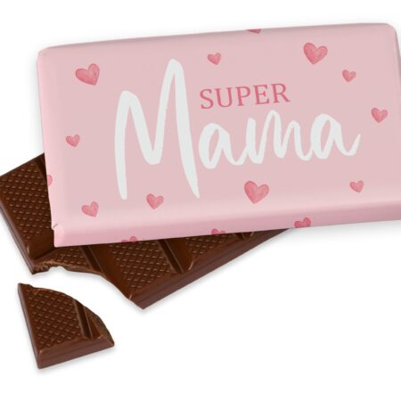 Schokolade 40g Für Mama "Super Mama"
