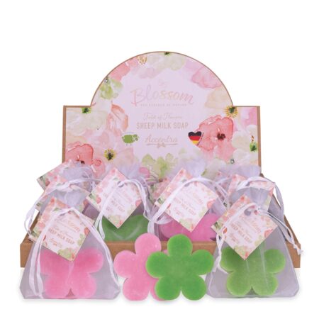 Schafmilchseife BLOSSOM in Blumenform, 20g