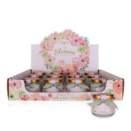 Hand- & Nagelcreme BLOSSOM in Glas, 35ml