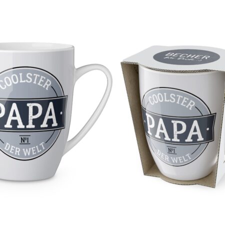 Becher 250ml Für Papa "Coolster Papa der Welt"