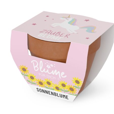Blume im Topf Kleine Lieblinge "Zauberblume" (Einhorn)