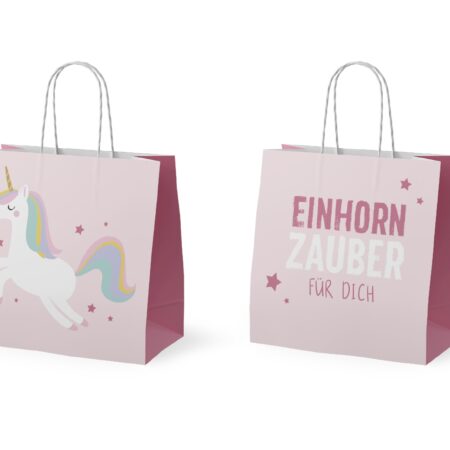 Mini-Geschenktüte Kleine Lieblinge "Einhorn Zauber"