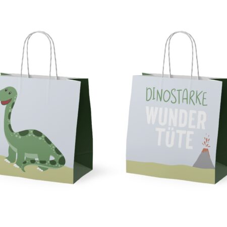 Mini-Geschenktüte Kleine Lieblinge "Dinostarke Wundertüte"