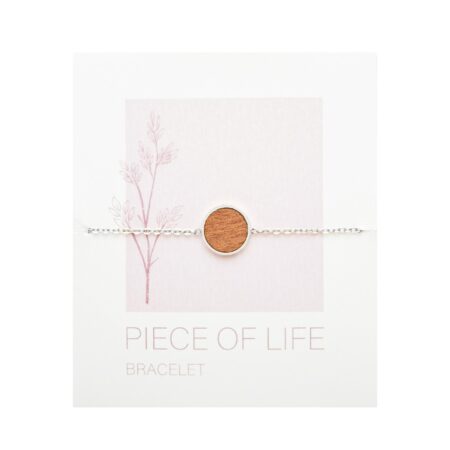 Armband - "Piece of Life" - Edelstahl - Kreis
