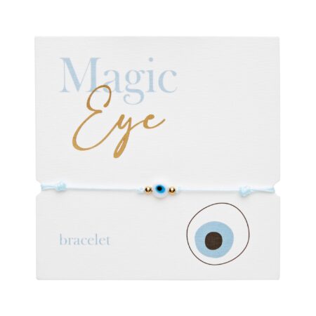 Armband - "Magic Eye" - Weiß