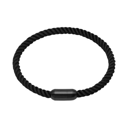 Armband - "VIRO" - XL - Textil - Schwarz