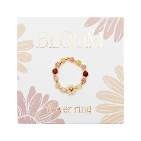 Ring - "Bloom" - Creme