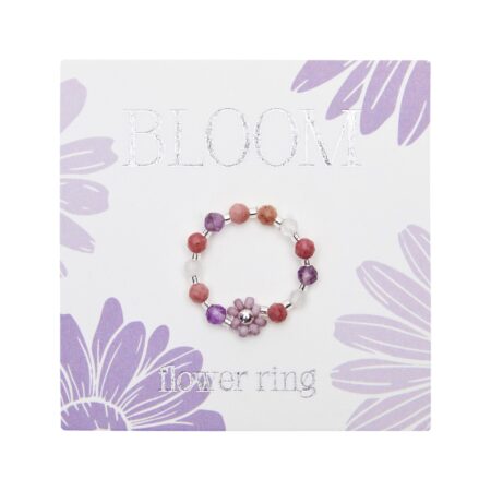 Ring - "Bloom" - Lila