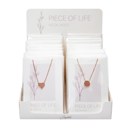 Display Halsketten - "Piece of Life"