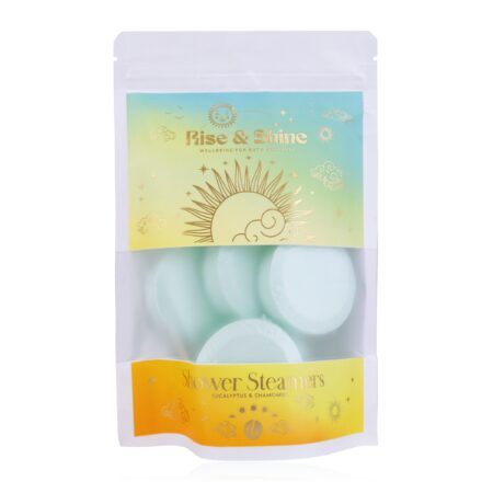 Shower Steamer RISE & SHINE in Geschenkbeutel, 8 x 25g