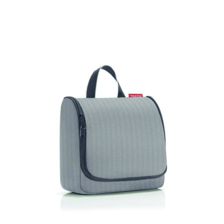 toiletbag herringbone grey