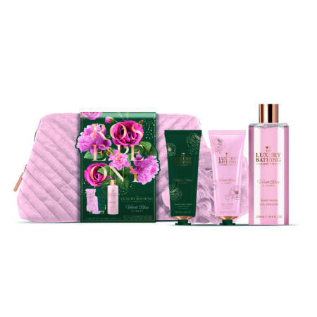 Geschenkset in Kosmetiktasche Velvet Rose & Peony