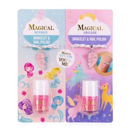 Nagellack MAGICAL UNICORN & MERMAID, 2 x 4ml