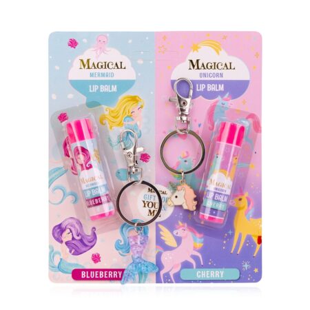 Lippenbalsam MAGICAL UNICORN & MERMIAD, 2 x 3g