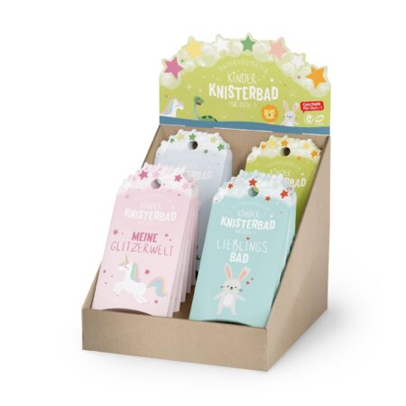 Knisterbad 60g im Display Kleine Lieblinge MIX