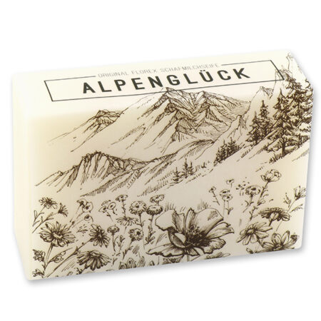 Schafmilchseife 150g 'Alpenglück' - Edelweiss