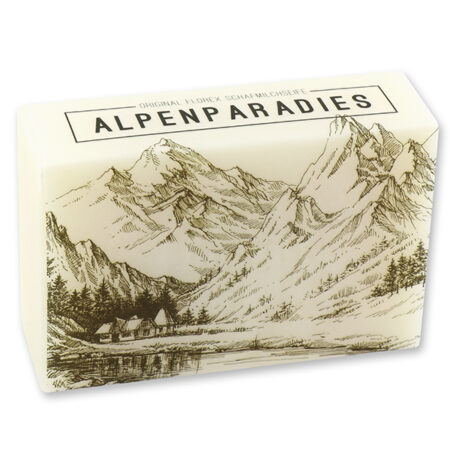 Schafmilchseife 150g 'Alpenparadies' - Edelweiss