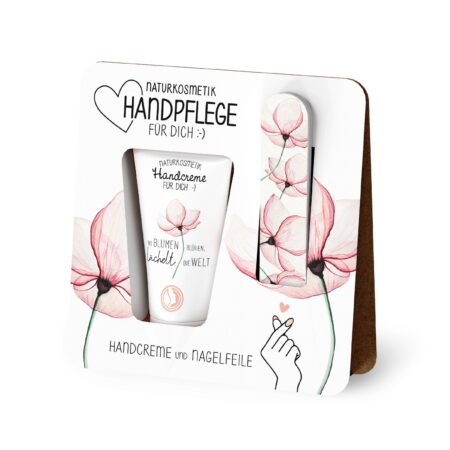 Handpflegeset Lovely Greetings "Wo Blumen blühen, lächelt die Welt"