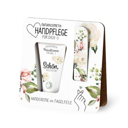 Handpflegeset Lovely Greetings "Schön, dass es dich gibt" (Blumen)