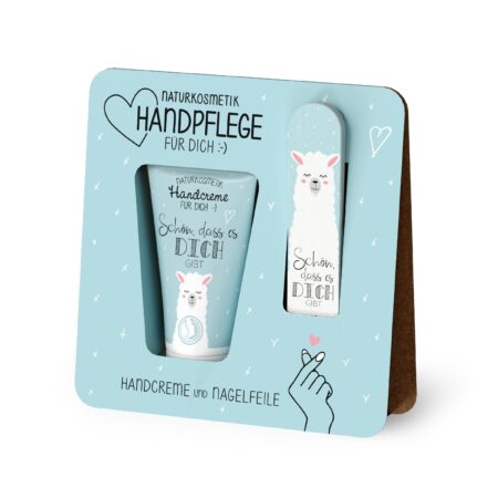 Handpflegeset Zoofreunde Schön, dass es dich gibt (Lama)