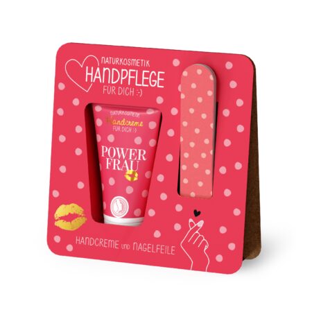 Handpflegeset Auf uns Mädels "Powerfrau"