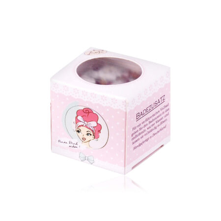 Badefee Fensterbox für Badetrüffel & -würfel, 4 x 4 x 4cm