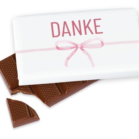 Schokolade 40g Liebe Wünsche Danke