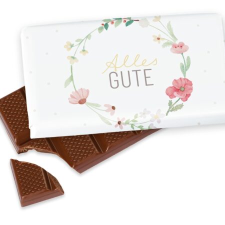 Schokolade 40g Liebe Wünsche Alles Gute