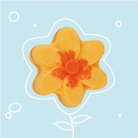 Badebombe "Flowerpower Sweet Mango", 190g