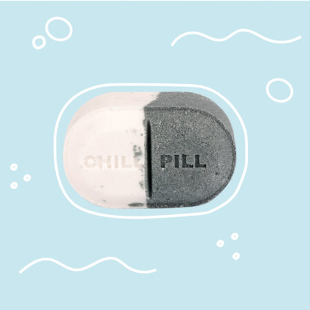 Badebombe "Chill-Pill Sweet Dreams", 170g