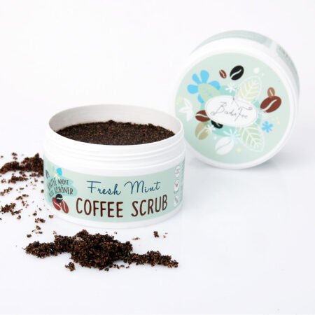 Kaffee Körperpeeling "Fresh Mint", 180g