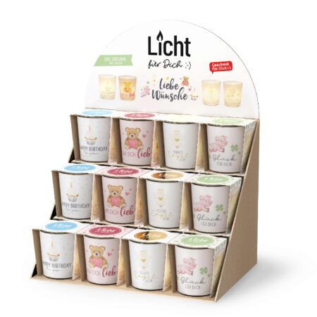 Licht + TL D6H6 im Display Liebe Wünsche MIX