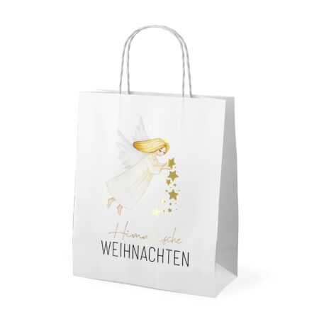 Geschenktüte Lovely Christmas "Himmlische Weihnachten" (Engel)