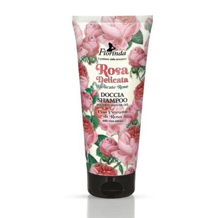 Haar- & Körpershampoo 200ml Zarte Rose