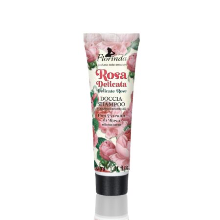 Haar- & Körpershampoo 30ml Zarte Rose
