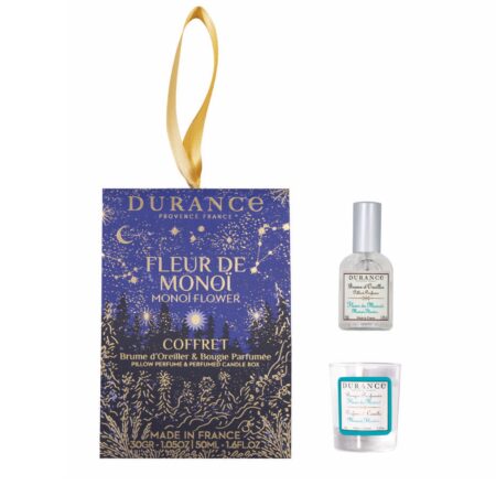 Duo Cocooning Kopfkissenspray  50ml + Duftkerze 30g Monoiblüte