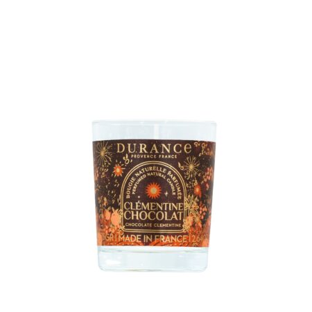 Duftkerze 75g im Glas Mandarine Schokolade