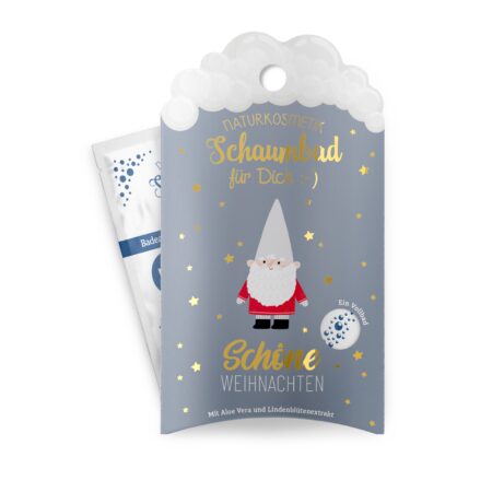 Schaumbad 40ml Happy Christmas "Schöne Weihnachten" (Zwerg)